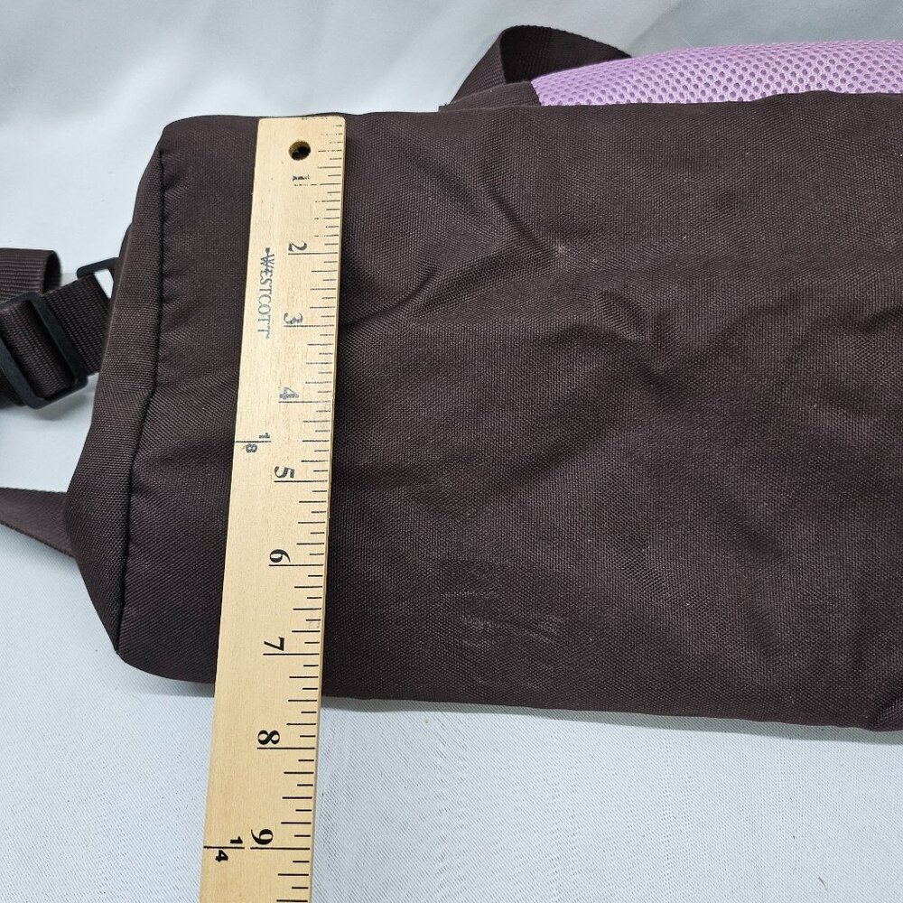 Puma Mesh Duffel Bag Purple Gym Pockets Shoulder Strap Handle - Picture 13 of 13